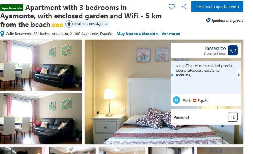 Benavente Apartment Ayamonte Luaran gambar